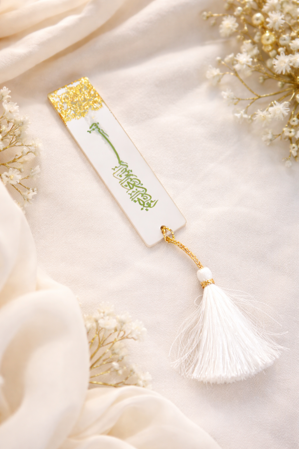 Resin bookmark