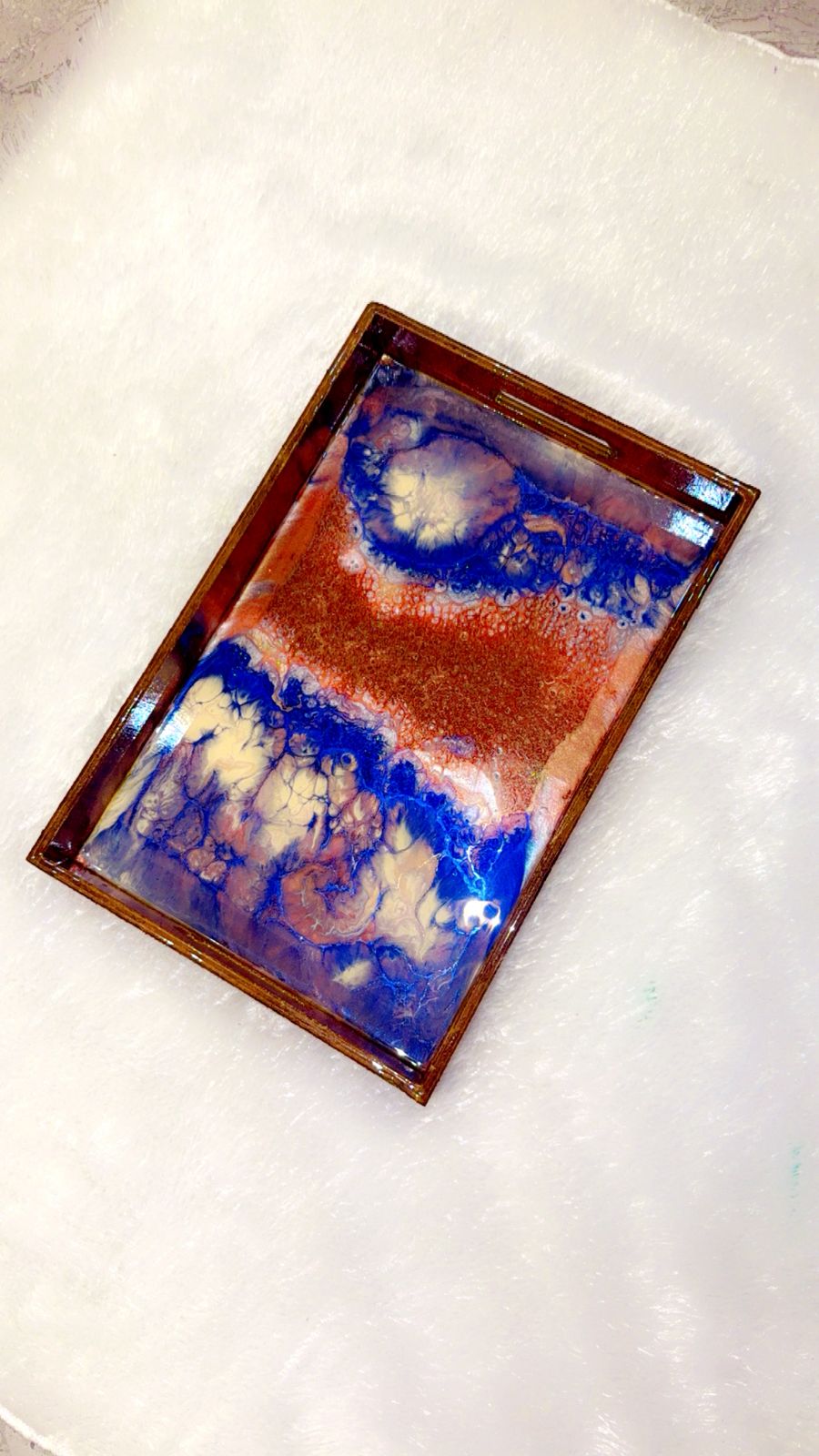 RESIN SERVING TRAY