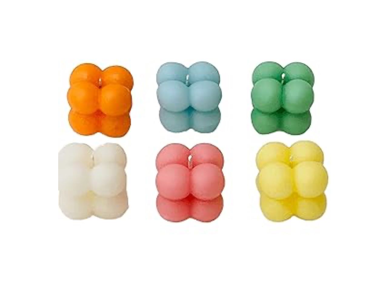 SMALL SCENTED BUBBLE CANDLES