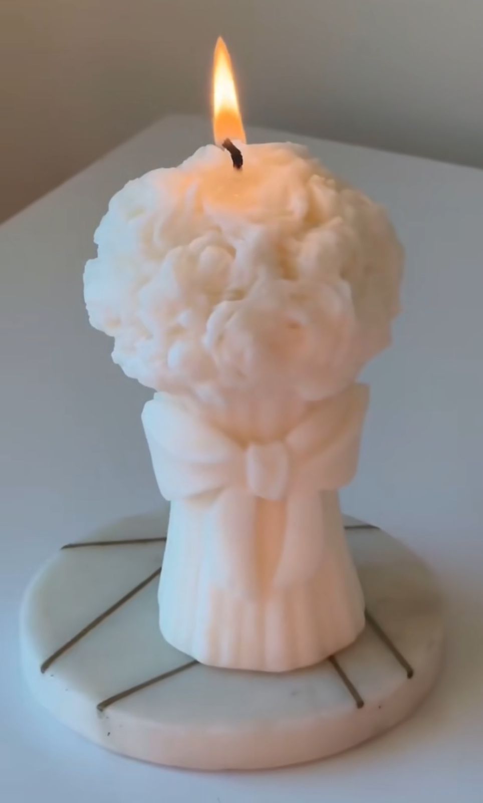 Sculpted Statement Candles