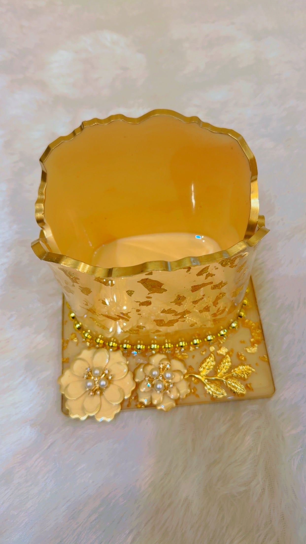 Resin comb stand (square)