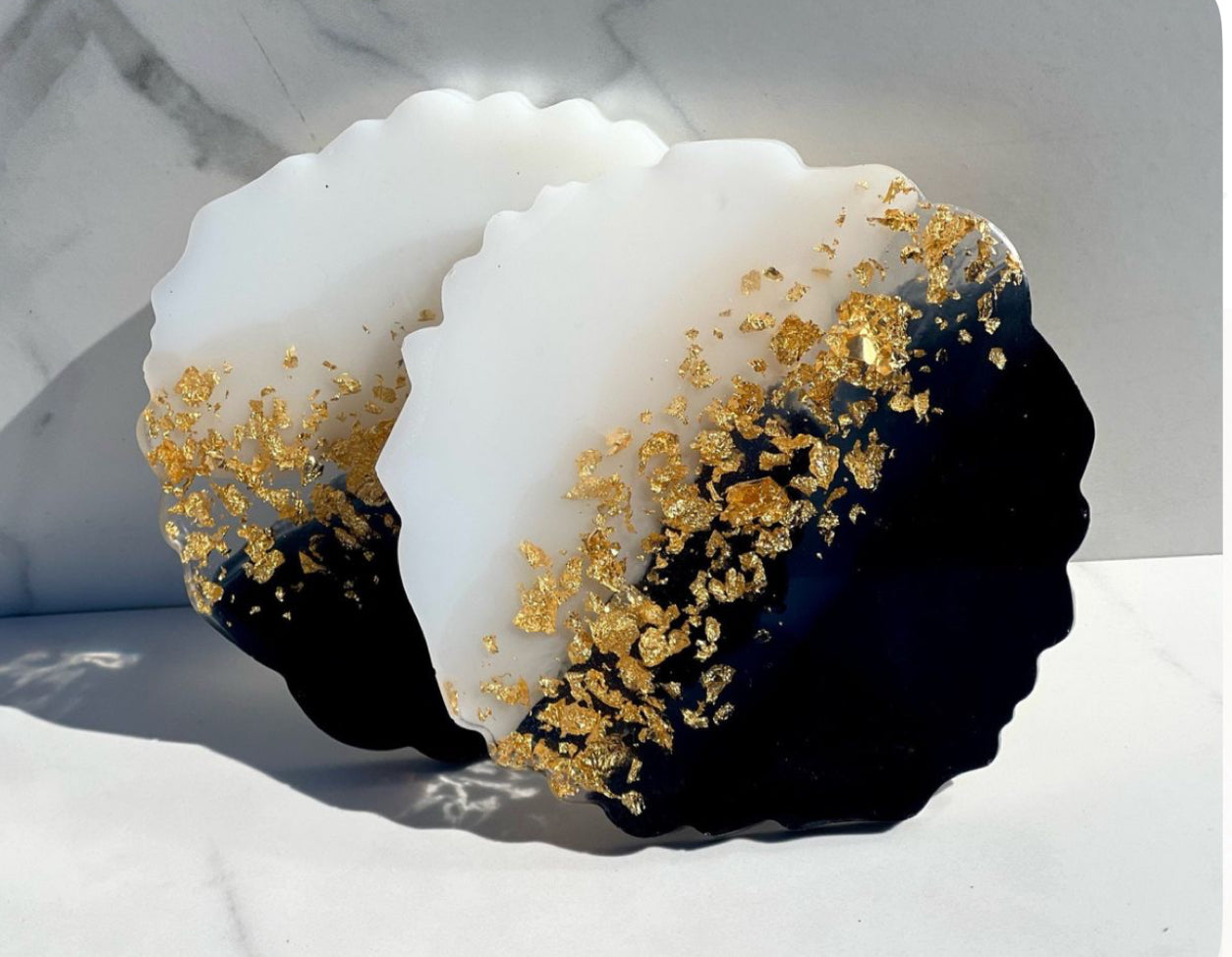 Resin coasters (pack of 2)