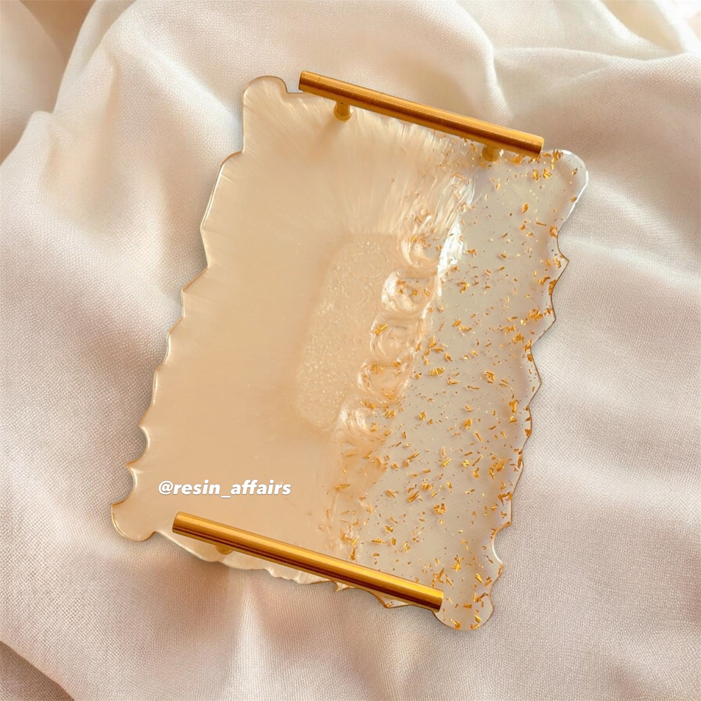 Resin Serving Tray (9”x12”)