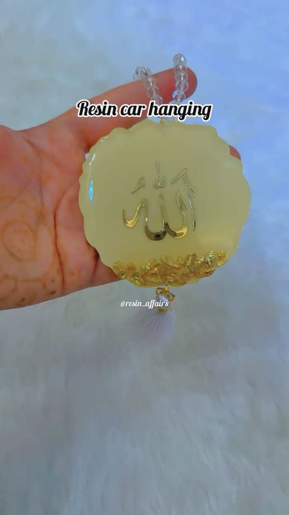 Resin car hanging (3”)